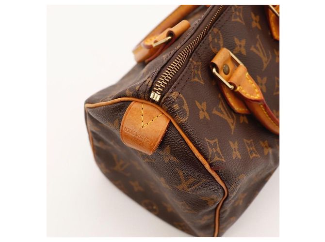 Borsa a mano Louis Vuitton Speedy 30 Monogram Canvas Marrone - vista 10