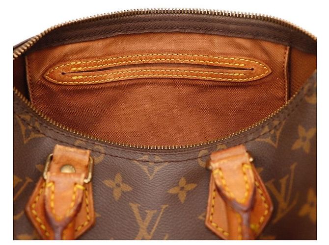 Borsa a mano Louis Vuitton Speedy 30 Monogram Canvas Marrone Monogramma - vista 7