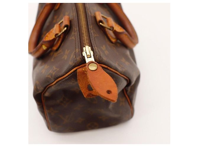 Borsa a mano Louis Vuitton Speedy 30 Monogram Canvas Marrone Monogramma - vista 9