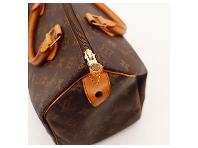 Bolso Louis Vuitton Speedy 30 Monogram Canvas Castaño Monograma - vista 10