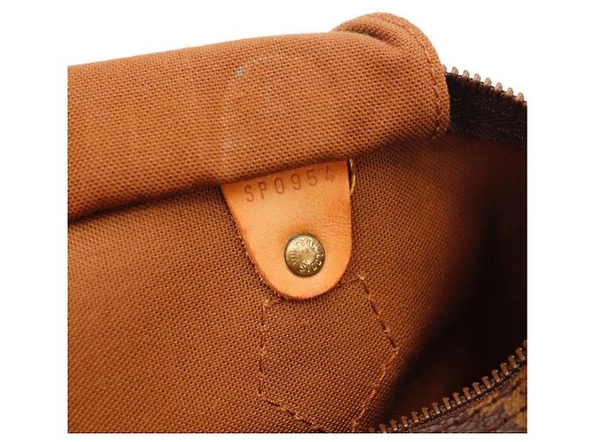 Bolso Louis Vuitton Speedy 30 Monogram Canvas Castaño Monograma - vista 9