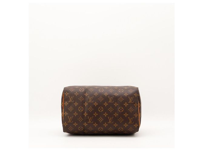 Borsa Louis Vuitton Speedy 30 Monogram Canvas Marrone Monogramma - vista 6