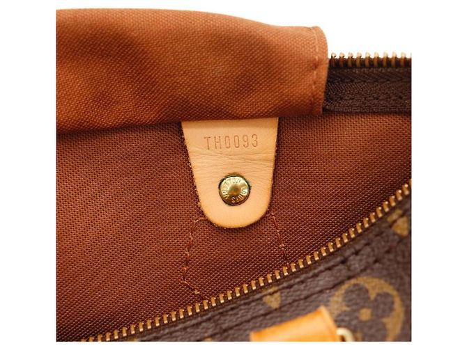 Borsa Louis Vuitton Speedy 30 Monogram Canvas Marrone Monogramma - vista 8