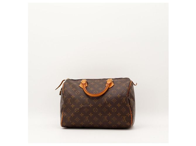 Bolsa Louis Vuitton Speedy 30 Monogram Canvas Marrom Monograma - vista 4