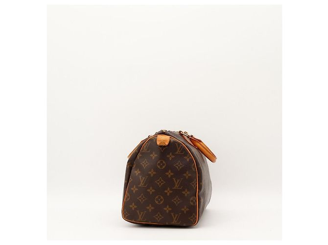 Bolsa Louis Vuitton Speedy 30 Monogram Canvas Marrom Monograma - vista 5