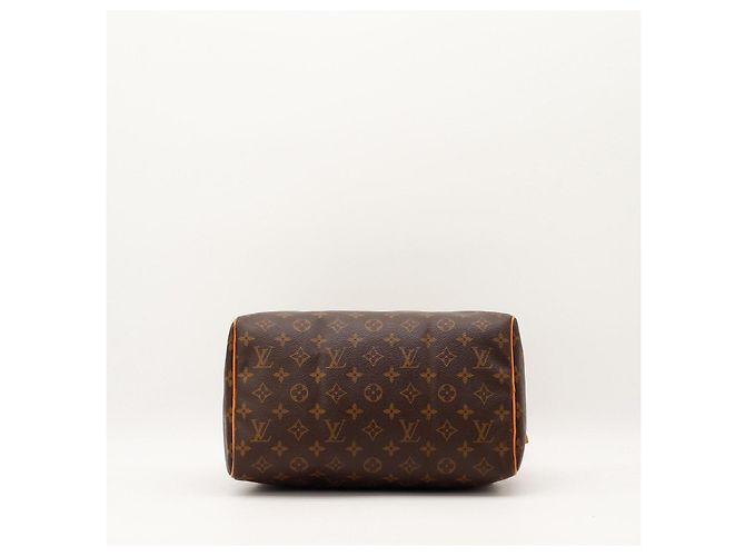Bolsa Louis Vuitton Speedy 30 Monogram Canvas Marrom Monograma - vista 6