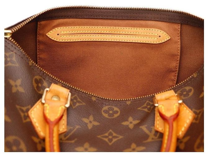 Bolsa Louis Vuitton Speedy 30 Monogram Canvas Marrom Monograma - vista 7