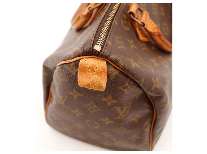 Louis Vuitton Speedy 30 Monogram Canvas Handtasche Braun Monogramm - Ansicht 8
