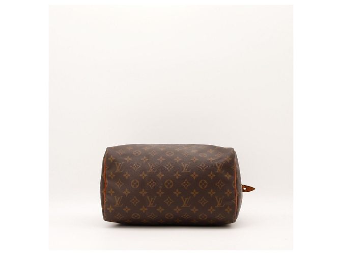 Borsa Louis Vuitton Speedy 30 Monogram Canvas Marrone Monogramma - vista 6