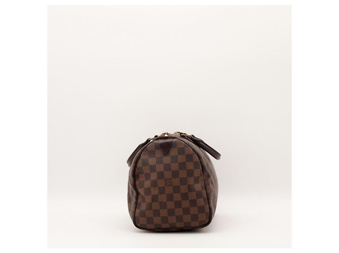 Louis Vuitton Speedy 30 Damier Ebene Canvas Marrone - vista 5