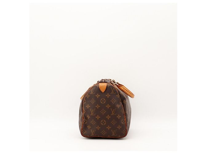 Bolsa Louis Vuitton Speedy 30 Monogram Canvas Marrom Monograma - vista 5
