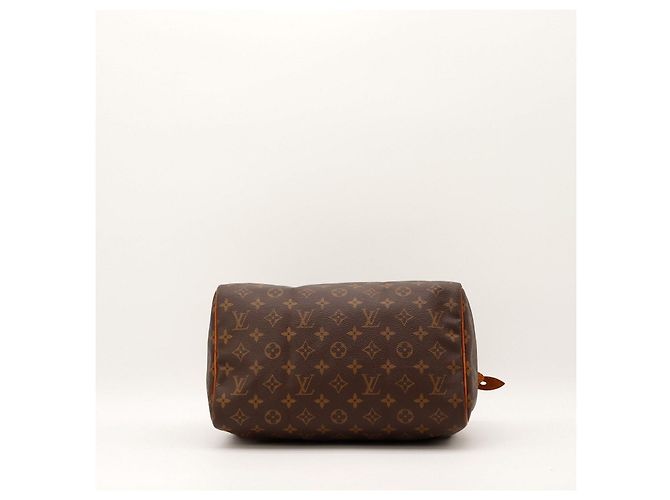 Bolsa Louis Vuitton Speedy 30 Monogram Canvas Marrom Monograma - vista 6