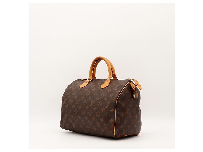 Bolso Louis Vuitton Speedy 30 Monogram Canvas Castaño Monograma - vista 2