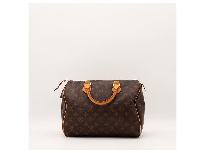 Bolso Louis Vuitton Speedy 30 Monogram Canvas Castaño Monograma - vista 4