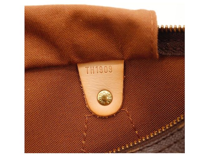 Bolso Louis Vuitton Speedy 30 Monogram Canvas Castaño Monograma - vista 8