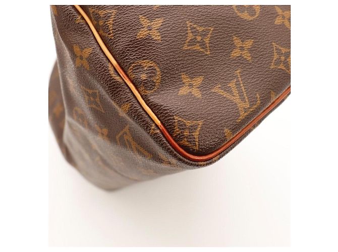 Borsa Louis Vuitton Speedy 30 Monogram Canvas Marrone Monogramma - vista 11