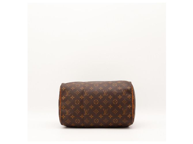 Borsa Louis Vuitton Speedy 30 Monogram Canvas Marrone Monogramma - vista 6
