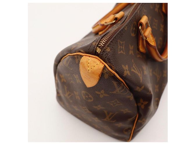 Bolsa Louis Vuitton Speedy 30 Monogram Canvas Marrom Monograma - vista 10