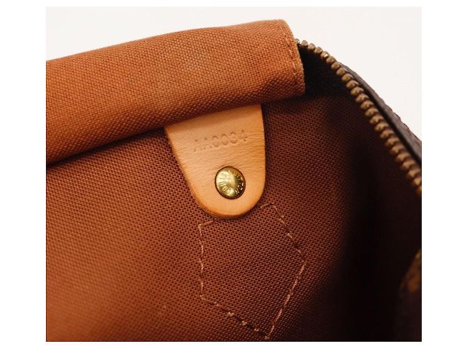 Bolsa Louis Vuitton Speedy 30 Monogram Canvas Marrom Monograma - vista 8