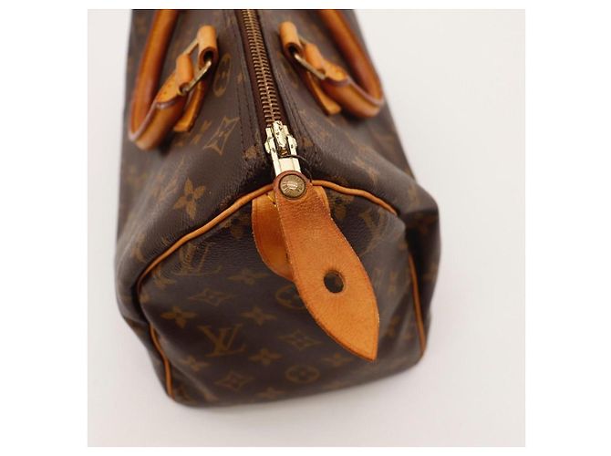 Bolsa Louis Vuitton Speedy 30 Monogram Canvas Marrom Monograma - vista 9