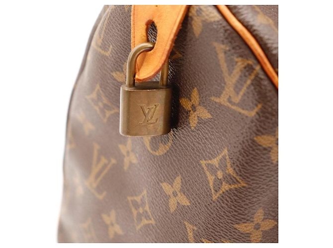 Borsa Louis Vuitton Speedy 30 Monogram Canvas Marrone - vista 10