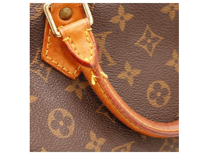 Borsa Louis Vuitton Speedy 30 Monogram Canvas Marrone - vista 11
