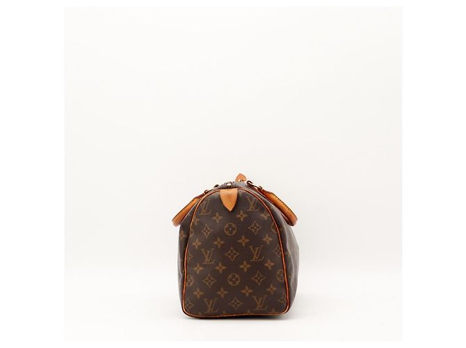 Borsa Louis Vuitton Speedy 30 Monogram Canvas Marrone - vista 5