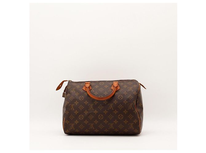 Bolsa Louis Vuitton Speedy 30 Monogram Canvas Marrom Monograma - vista 4