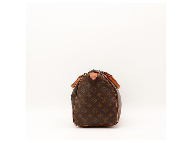 Bolsa Louis Vuitton Speedy 30 Monogram Canvas Marrom Monograma - vista 5