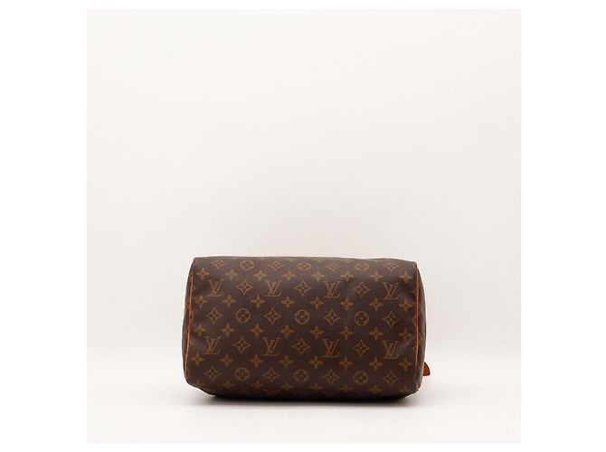Bolsa Louis Vuitton Speedy 30 Monogram Canvas Marrom Monograma - vista 6