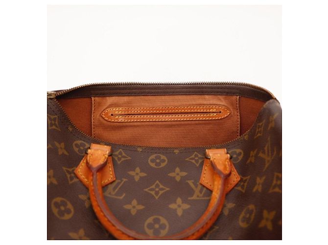 Bolsa Louis Vuitton Speedy 30 Monogram Canvas Marrom Monograma - vista 7