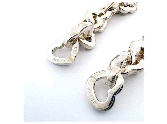 Autre Marque Bracciale Heart Link Tiffany & Co. Argento D'oro - vista 4