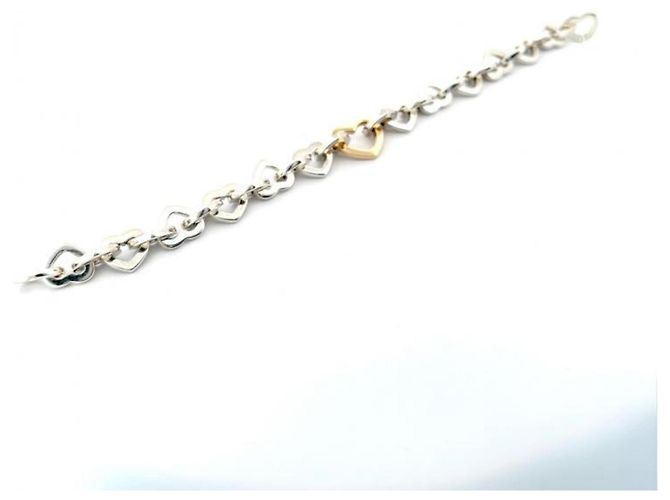 Autre Marque Bracciale Heart Link Tiffany & Co. Argento D'oro - vista 5