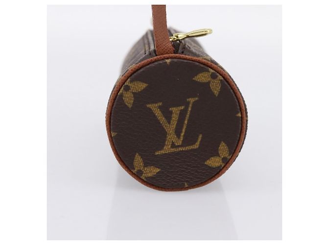 Louis Vuitton Papillon Pochette Monogram Canvas Mini Braun - Ansicht 3