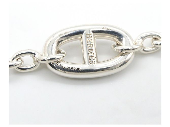 Hermès Collana Hermes Chaine d'Ancre Farandole Argento - vista 4