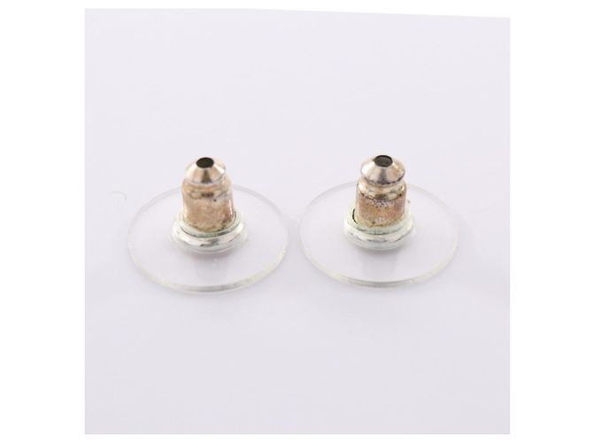 Pendientes Chanel B23P Coco Mark No. 5 Clover Plata - vista 5