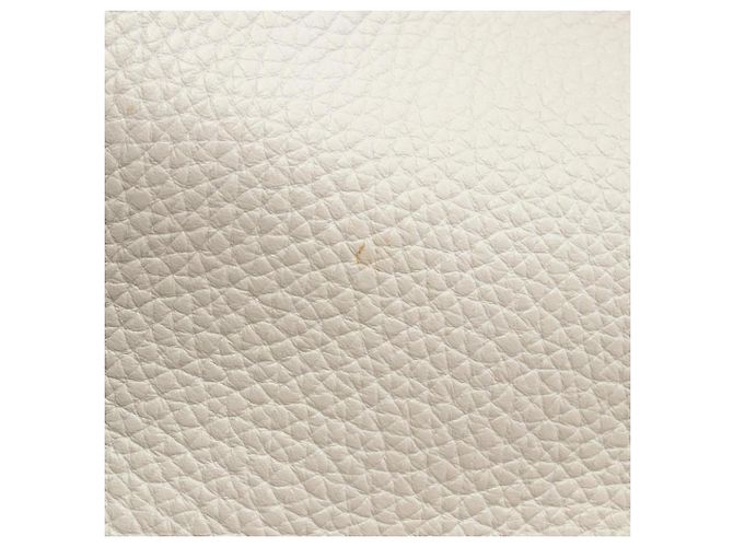 Hermès Hermes Double Sens 45 Pearl Grey Wendbare Tote Bag Braun Orange - Ansicht 10