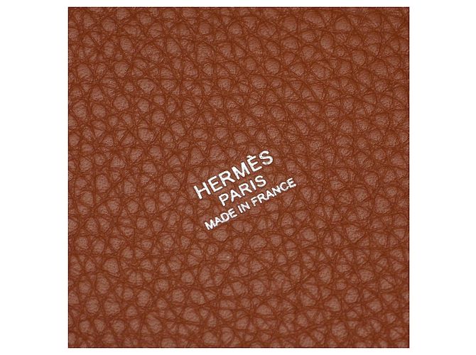 Hermès Bolso Hermes Picotin Lock MM Castaño Dorado - vista 4