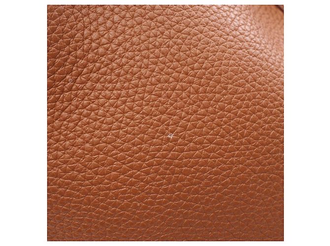 Hermès Bolso Hermes Picotin Lock MM Castaño Dorado - vista 7