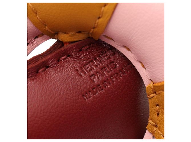 Hermès Hermes Buddy Charm à la Mer Rouge Mehrfarben Bordeaux - Ansicht 3