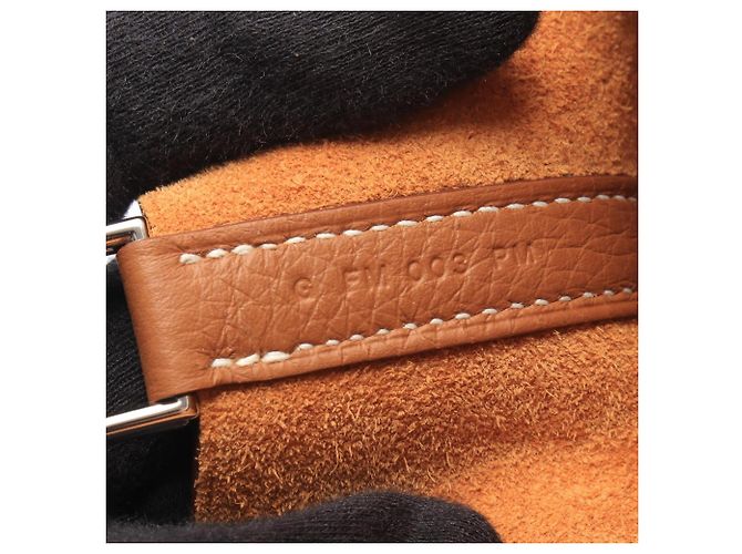 Hermès Hermes Picotin Lock PM Gold Handtasche Braun - Ansicht 5