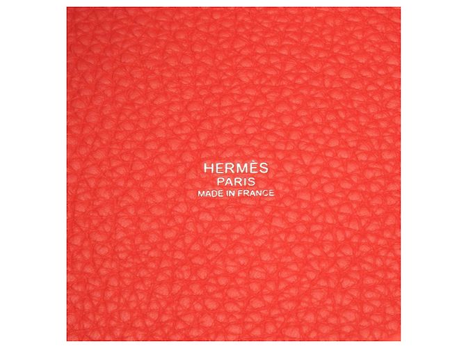 Hermès Bolso Hermes Picotin Lock PM Roja - vista 4