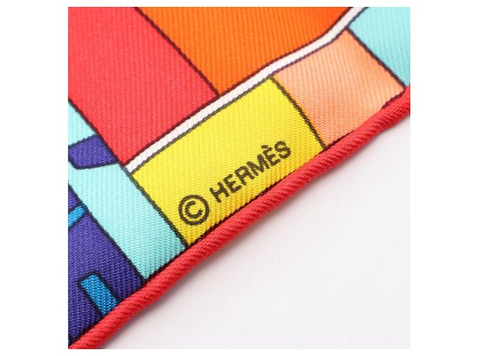 Hermès Petit Carré 40 Mots de Soie Seidentuch Mehrfarben - Ansicht 2