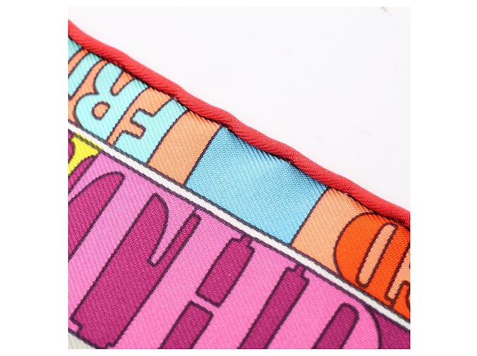 Hermès Petit Carré 40 Mots de Soie Seidentuch Mehrfarben - Ansicht 4