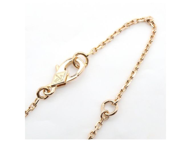 Collana Van Cleef & Arpels Vintage Alhambra Onyx Nero D'oro - vista 4