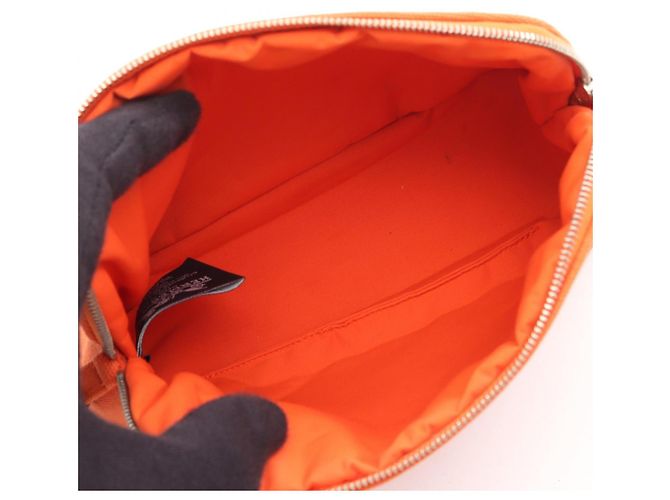 Hermès Hermes Bolide Pouch 20 Mini Borsa a mano Arancione - vista 3