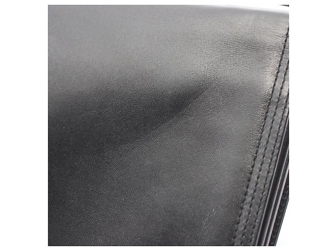 Borsa a mano in pelle nera Yves Saint Laurent Nero - vista 16