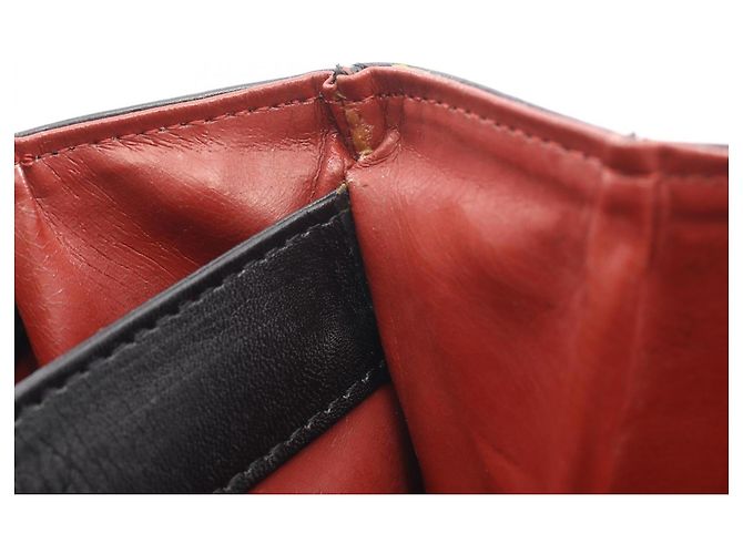 Borsa a mano in pelle nera Yves Saint Laurent Nero - vista 9