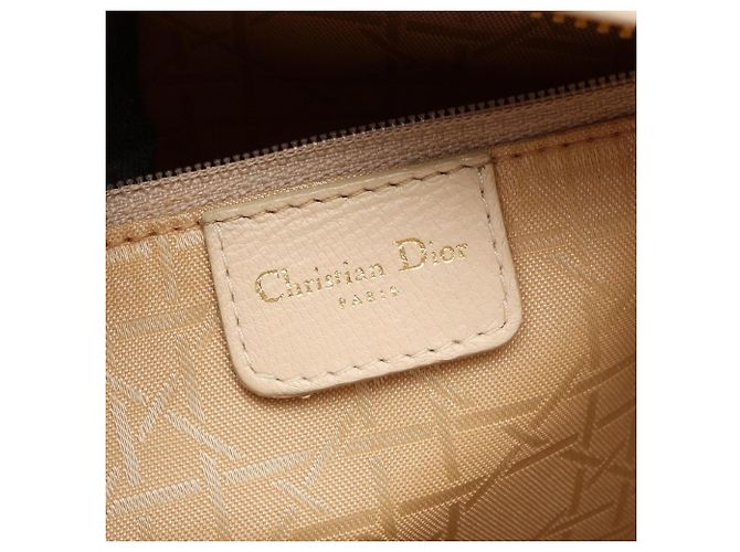 Borsa 2-Way Lady Dior Large Cannage Christian Dior Crudo - vista 4