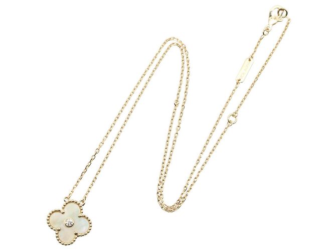 Collana Vintage Alhambra Van Cleef & Arpels D'oro Giallo - vista 2